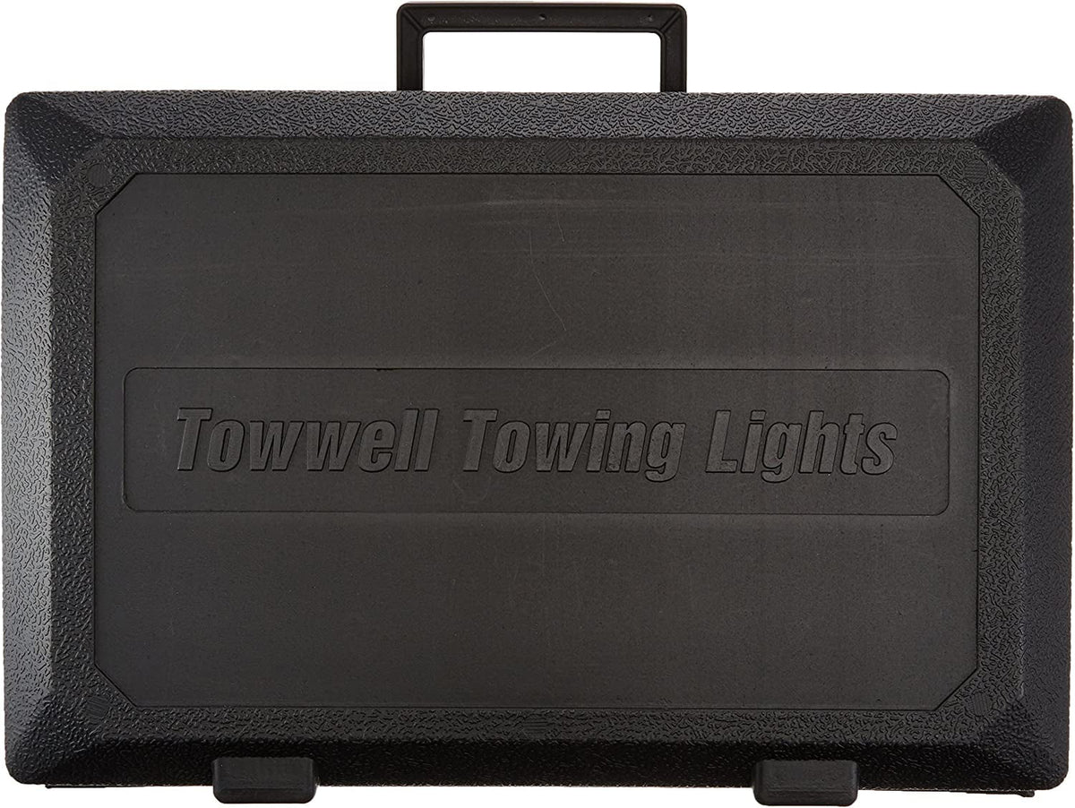 Custer Products CUPHDTL30B 30 ft. Cord 4 Round 70 Round Magnets  Towing Stock Box Plug