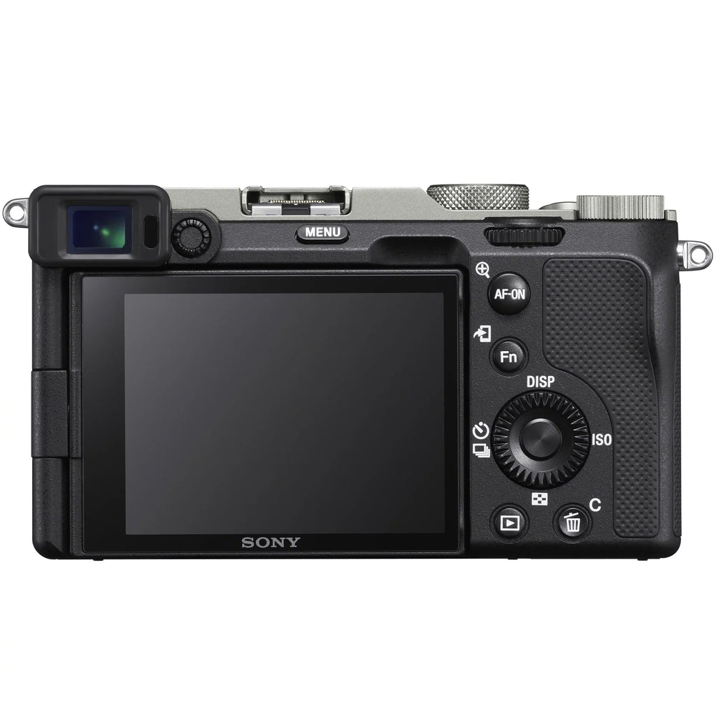 Sony a7C Mirrorless Full Frame Camera Body with Sony  20mm F1.8 G Lens SEL20F18G Silver ILCE7C/S Bundle with Deco Gear Photography Backpack Case , Software and Accessories