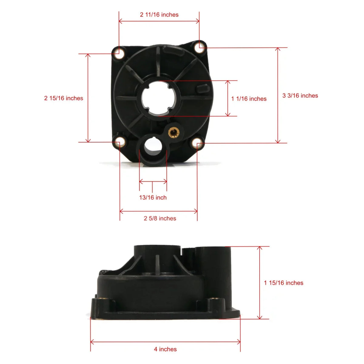 The  Shop | Water Pump Impeller, Housing Kit For Johnson, Evinrude 0391049, 391049 Outboard