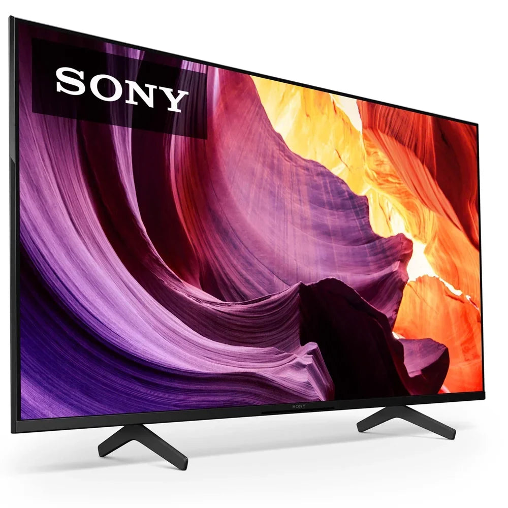 Sony 43" X80K 4K Ultra   Smart  KD43X80K (2022 Model) Bundle with Complete Mounting and Premiere Movies Streaming Kit