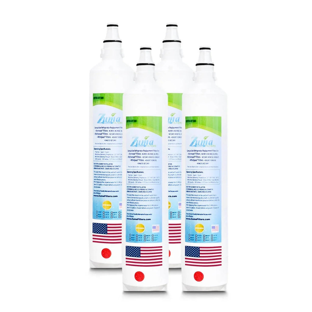 Brand , Water Filters , Model # ZWFZ1-RF750 , Compatible with Subzero® BI42SDO - 4 Pack - Made in U.S.A.