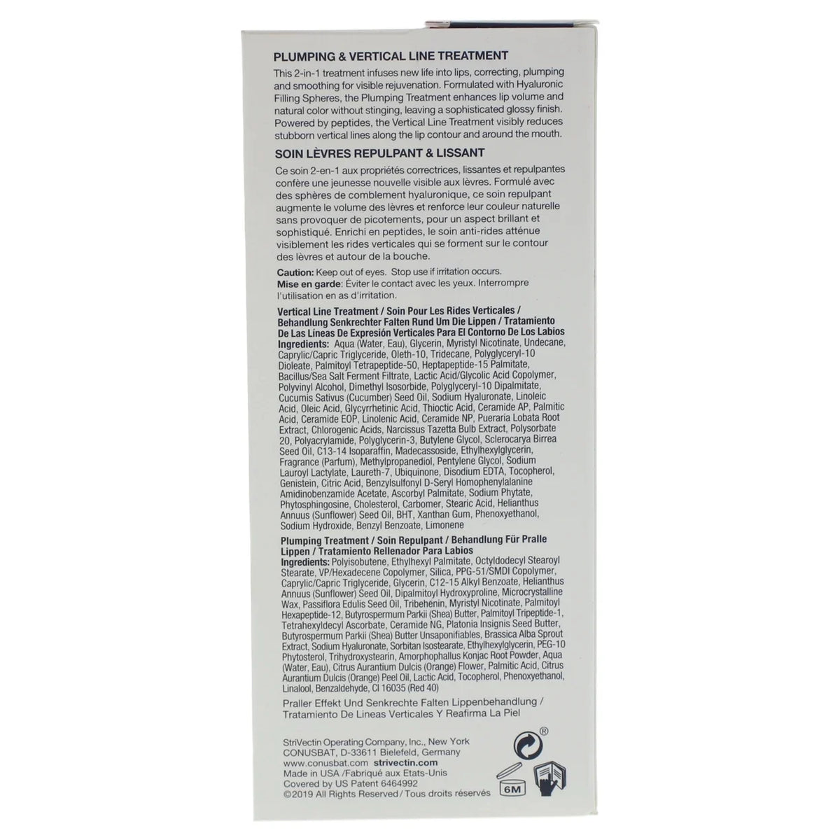 StriVectin Anti-Wrinkle DoubleFix for Lips by StriVectin, .16oz Lip Treatment