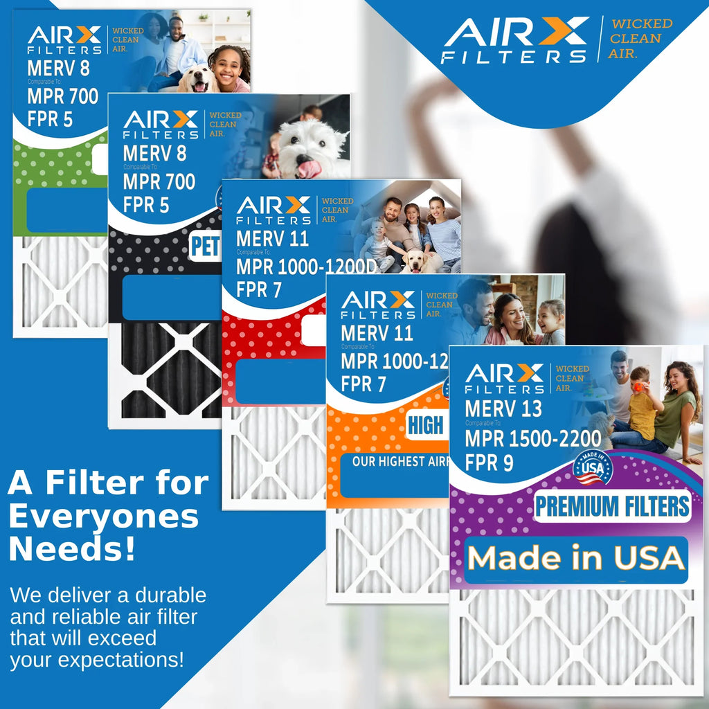 14x25x2 Air Filter  11 Comparable to  1000,  1200 &  7 Electrostatic Pleated Air Conditioner Filter 6 Pack  Premium  Made 14x25x2 Furnace Filters by     .