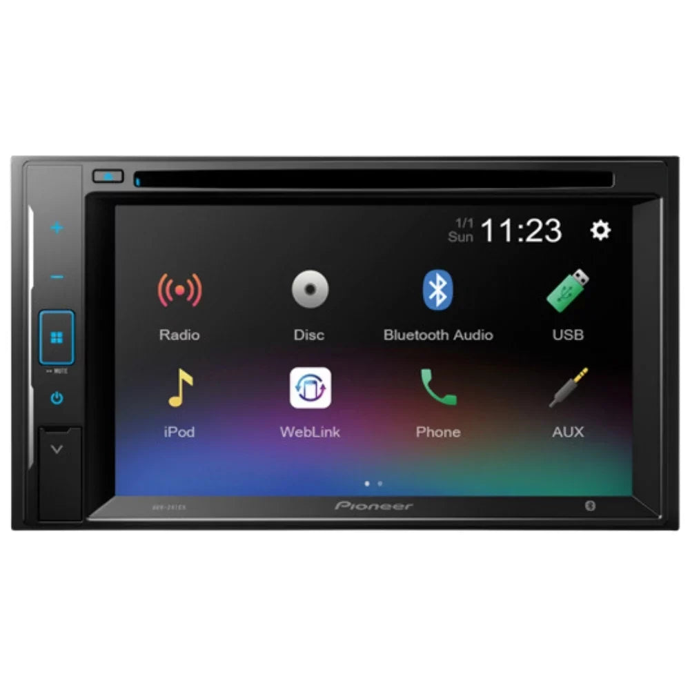 KIT4907 Bundle for 2004-2005 Nissan Titan W/ Pioneer Double  Car Stereo with Bluetooth/Backup Camera/Installation Kit/in-Dash / / 6.2"  Touchscreen Digital Media Receiver