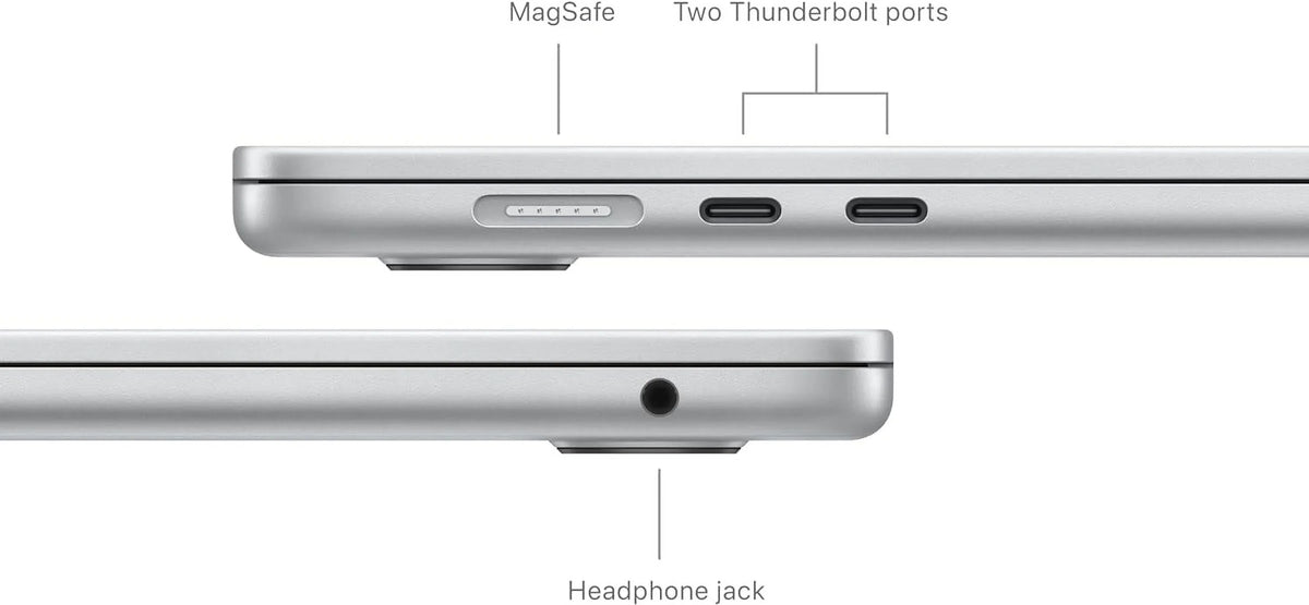 2024 Laptop_MacBookAir 15" M3with 8-core  and 10-core , 8GB, 256GB  - Silver - Spanish Keyboard