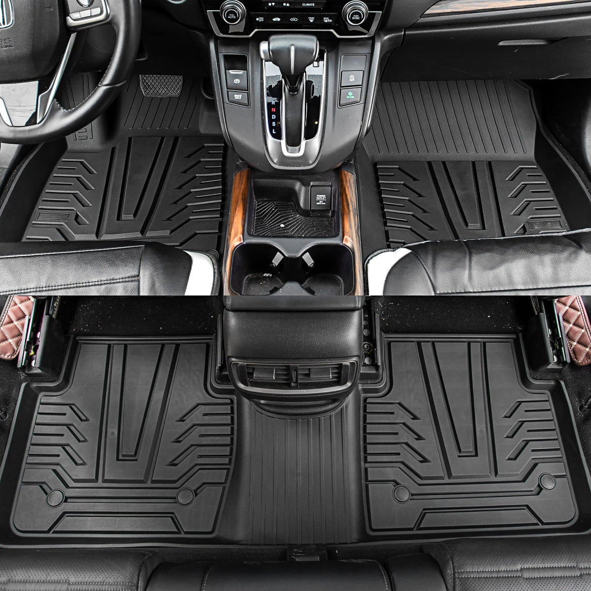 Fit 2017-2022 Honda  Fuel Floor Mats Cargo Liner 2021 -V Accessories (Trunk Mats + Floor Mats)