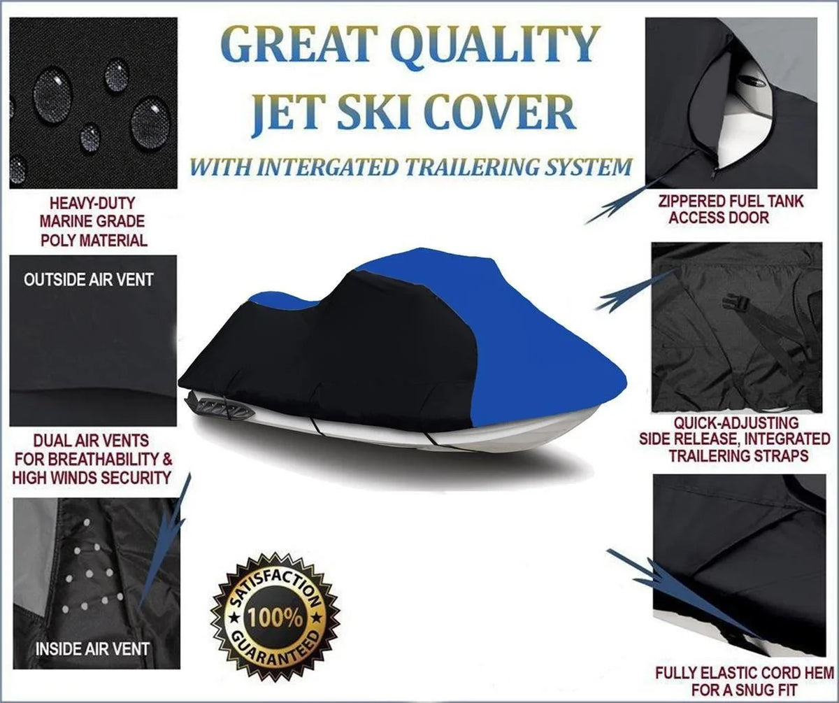 /  -,  600D   Cover Compatible for Yamaha Wave Runner  140 Cruiser 2003 2004
