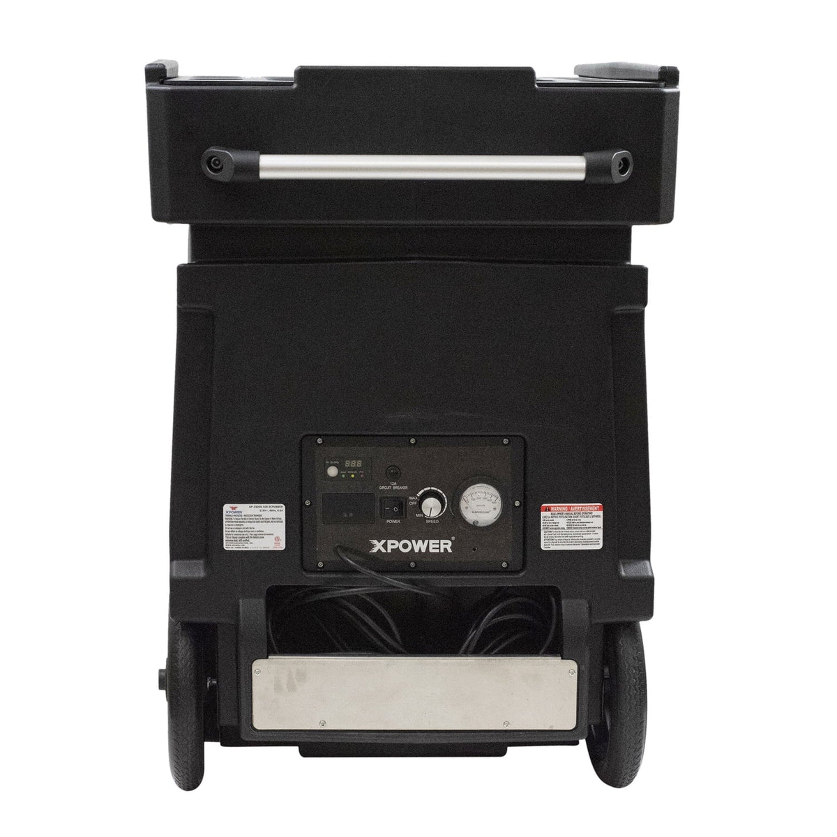 '-2500D  Commercial  Filtration Air Purification System, Industrial, Heavy Duty, Negative Air Machine, Air Scrubber with Variable Speed & Volume Control for Large Spaces
