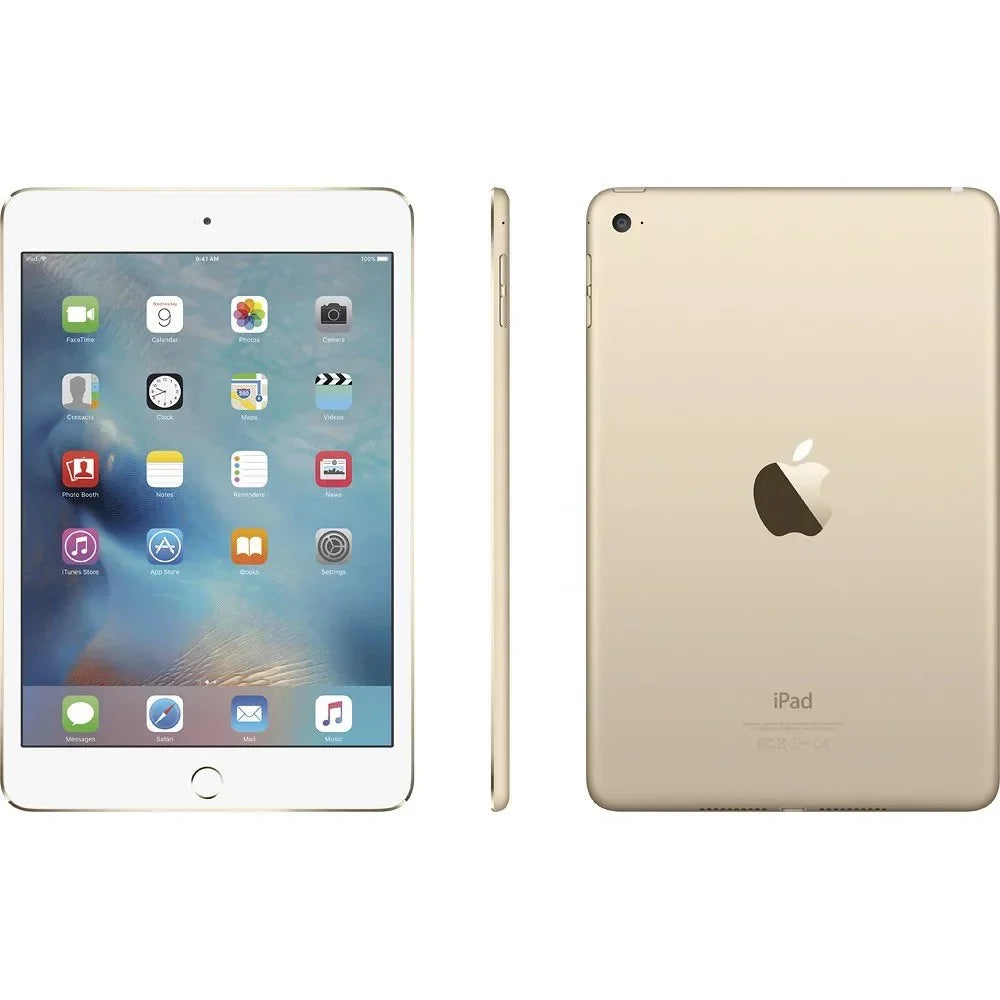 Restored Apple Ipad Mini 4th. Gen - 9.7" Apple A8 Dual-Core 2GB  32GB Storage - Wifi+Cellular Pre-Owned