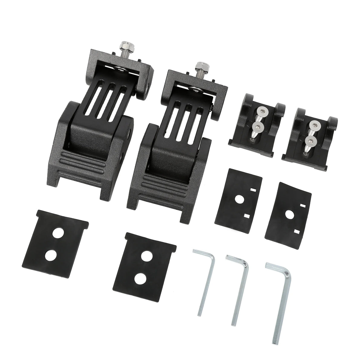 Unique Bargains 2pcs Auto Hood Latches Catch Lock for Jeep Wrangler   2007-2017