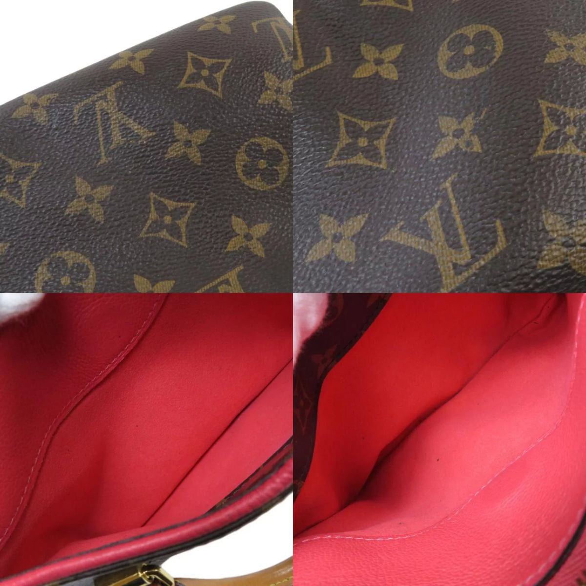 Pre-Owned Louis Vuitton M41734 Pallas  Monogram Handbag Canvas Ladies (Good)