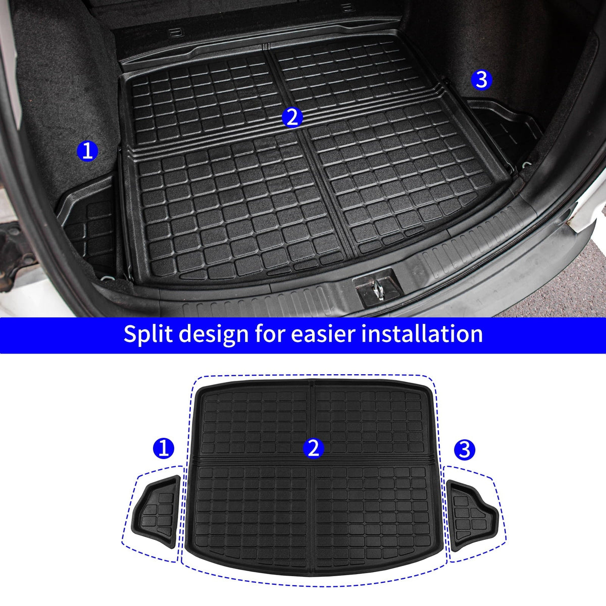 Fit 2017-2022 Honda  Fuel Floor Mats Cargo Liner 2021 -V Accessories (Trunk Mats + Floor Mats)